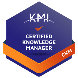 Certified Knowledge Manager certification badge