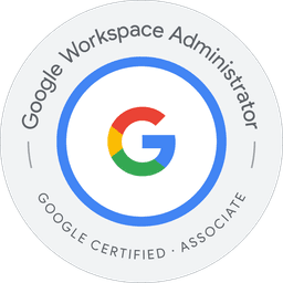 Google Workspace Administrator Associate certification badge